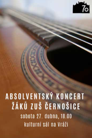 Absolventský koncert žáků ZUŠ Černošice 1