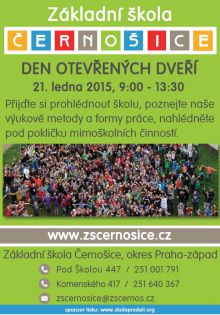 ZŠ Černošice - Den otevřených dveří