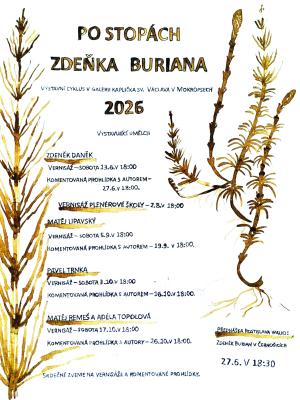Výstava Po stopách Zdeňka Buriana 1